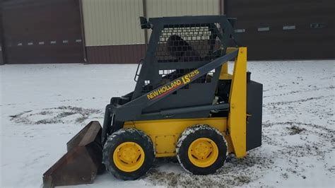 new holland 125 skid steer specs|new holland largest skid steer.